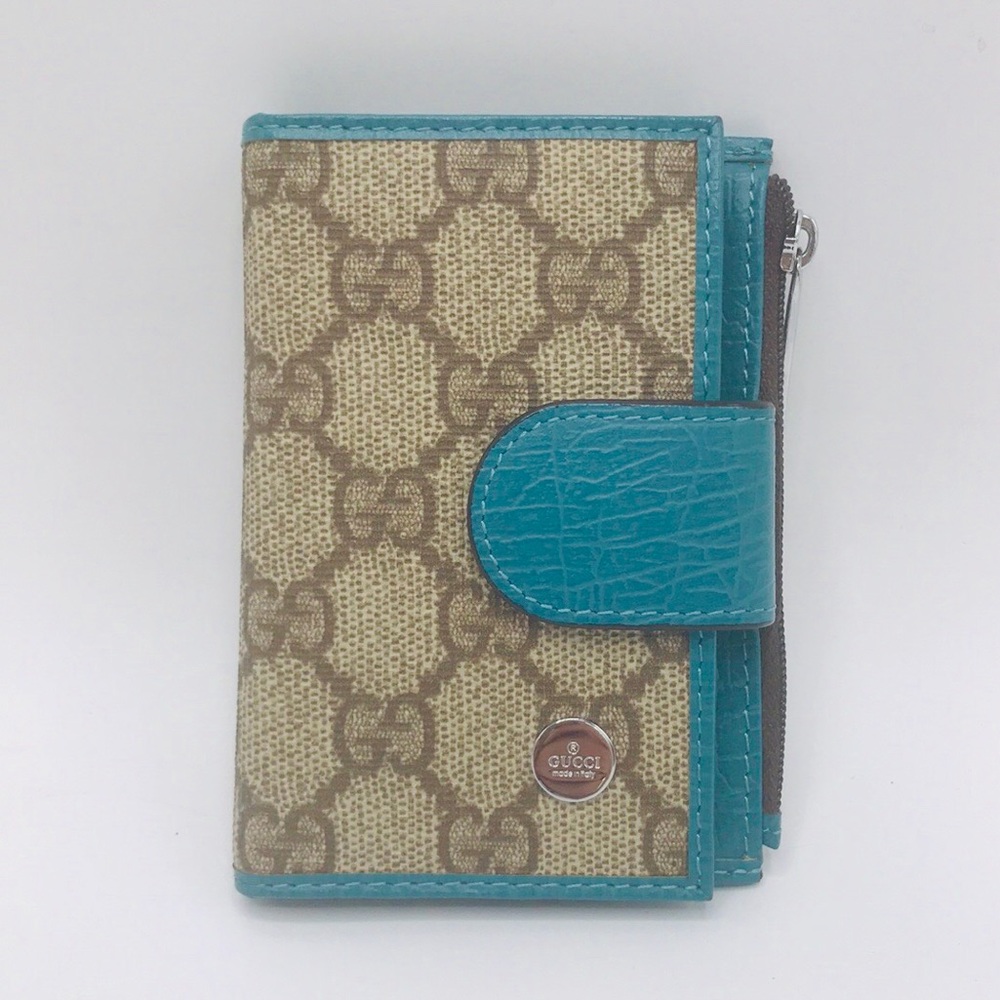 Authentic Gucci ID, Credit Card & 6 Ring Key Case